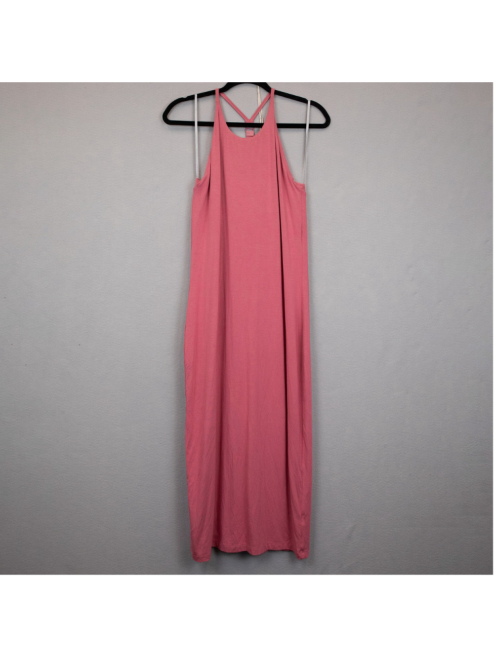 Athleta Mariposa pink racerback midi dress NWT-M